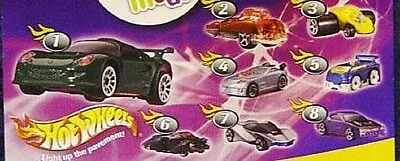 2004 Hot Wheels Mcdonalds Happy Meal Toys - U - Pick • $3.99