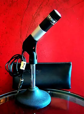 Vintage 1990's Shure 545L Dynamic Cardioid Microphone Low Z W Extras SM57 545D 7 • $98.60