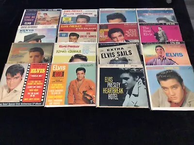 Elvis Presley Ep Lot Of 16 Original U.s. Pressings Covers And Records Nice Lot • $76