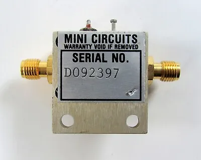 $79.99 • Buy NEW Mini Circuits ZJL-4HG Coaxial Amplifier Max 12 DBm 20-4000MHz SMA Connector 