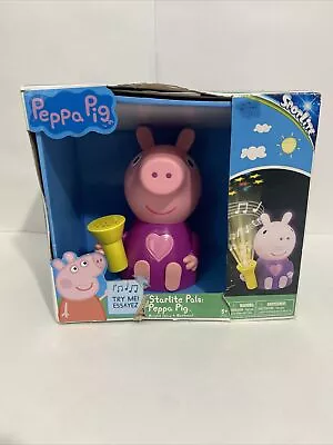 Basic Fun Soft Spot Lite Starlite Pals Peppa Pig Musical Light Up Toy Bedtime • $29.99