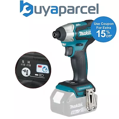 Makita DTD155Z 18v Blue Cordless Brushless Impact Driver + Assist Mode DTD155Z • £78.39