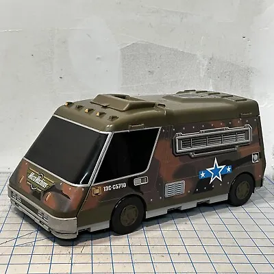 GALOOB 1991 - MICRO MACHINES Military Super Van City Army Camo Fold-Out Playset • $25
