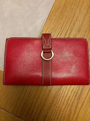 Lancel Purse Red Leather • £65