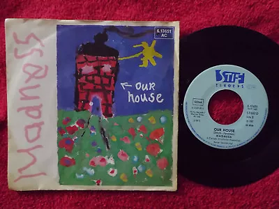 Madness - Our House / Walking With Mr. Wheeze    Top  German Stiff 45   • £7.70