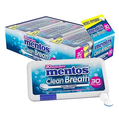 MENTOS CLEAN BREATH MINT PEPPERMINT 12ct/.74oz • $24.99