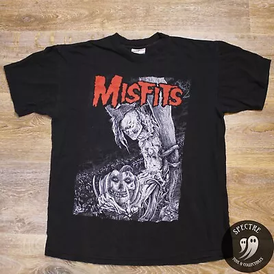 Vintage Misfits Band Promo Shirt Horror The Scarecrow Man- Men's Size M • $84.99