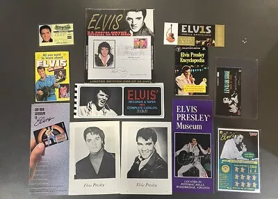 Elvis Presley Collectible Paper Lot • $1