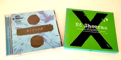 2 X Ed Sheeran Cd's - X And Divide Bulk Bundle • $14.97
