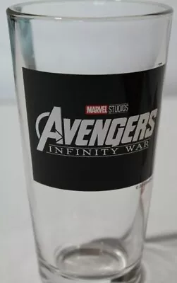 Marvel Avengers Infinity War Pint Glass CocaCola Coke RARE Promotional Item 2018 • $40