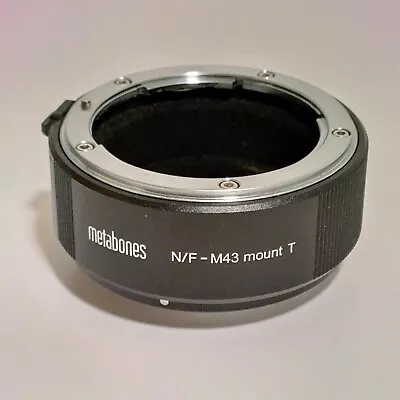 Metabones N/F- M43 Mount Lense Adapter  • $69.95