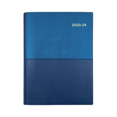 $29.95 • Buy Collins Vanessa A5 2023/2024 Financial Year Diary Day To Page 185.V59 - Blue