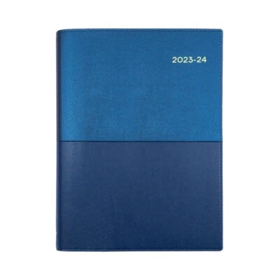 $29.95 • Buy Collins Vanessa A5 2023/2024 Financial Year Diary Day To Page 185.V59 - Blue