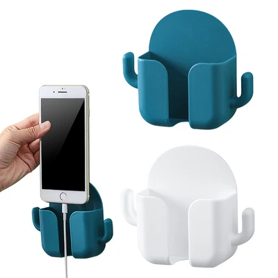 $9.19 • Buy Wall Mounted Mobile Phone Charging Organizer Phone Storage Box Holder For Wall