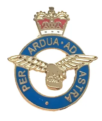 Royal Air Force RAF Insignia Crest Military Enamel Lapel Pin Badge-M091 • £6.99