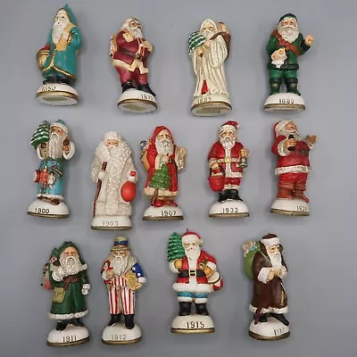 Vintage Memories Of Santa Christmas Reproductions Ornament Figurines Lot Of 13 • $65