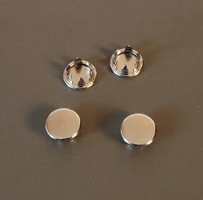 (4 PACK) 3/8  Nickel Plated Metal Hole Plugs For .031 -.046  Metal SP-375-NK • $7.57