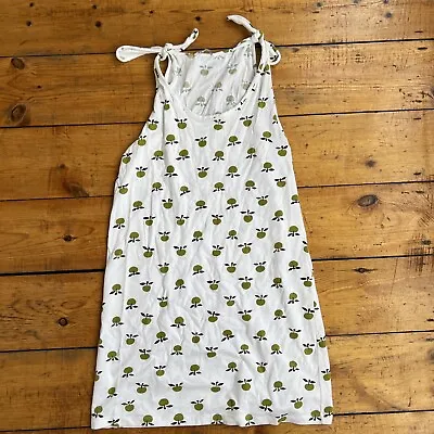 Marimekko Sun Dress Apple Print Size 10 • £19.99