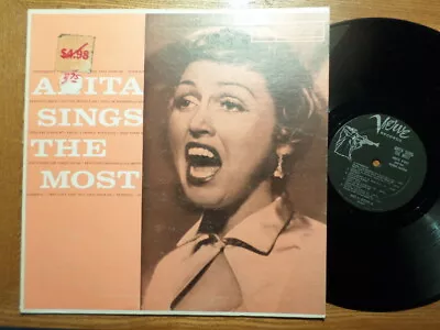 $89.99 • Buy VERVE TRUMPETER DG LP RECORD MONO Mgv 8259/ANITA O'DAY/ SINGS THE MOST/ EX+/OG