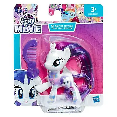 My Little Pony The Movie All About RARITY 8cm / 3 -inch Figure By Hasbro • £10.99