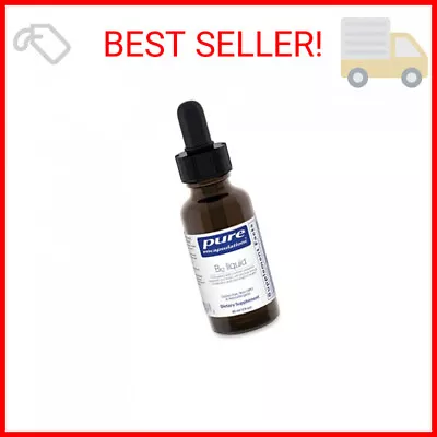 Pure Encapsulations B12 Liquid | 1000 Mcg Vitamin B12 (Methylcobalamin) Supplem • $26.91