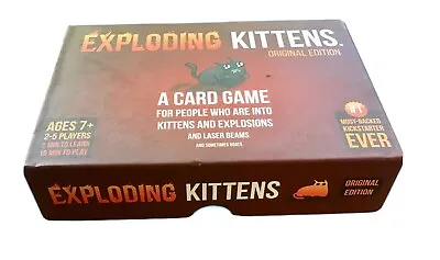 $24.80 • Buy Original Exploding Kittens Card Game In Excellent As New Condition. 