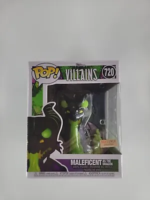 Funko POP! Villains Maleficent As The Dragon 720 GITD Box Lunch Ex • $40