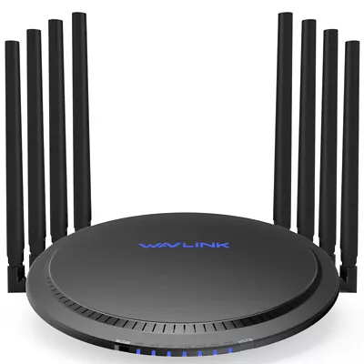 WAVLINK AC3000 Smart WiFi Router-MU-MIMO Tri-Band Gigabit High Speed WiFi Router • $59