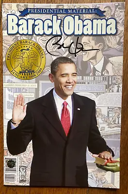 Barack Obama Authentic Signed 8x11 Signed Presidential Magazine Autographed COA • $214.99