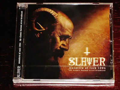 Slayer Monsters Of Rock 1994 - The Classic Buenos Aires Broadcast CD 2023 JC NEW • $17.95