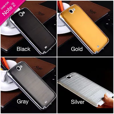 Luxury Aluminum Housing Battery Door Back Hard Cover Case Skin For Samsung • £6.39