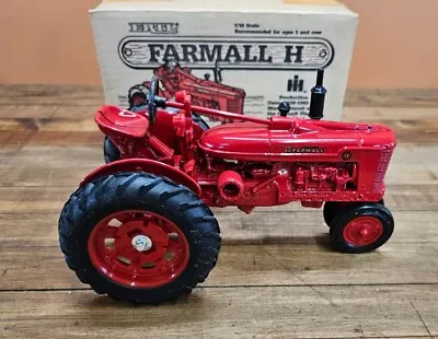 Rare ERTL Farmall Model H Red Tractor Diecast 1:16 Scale 1986 NEW/NIB ☆USA • $48