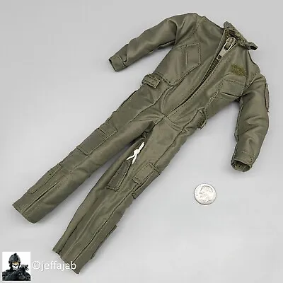 1:6 BBI Mens Green Nomex Flight Suit For 12  Figures Pilot USMC MEU SEAL • $11.99