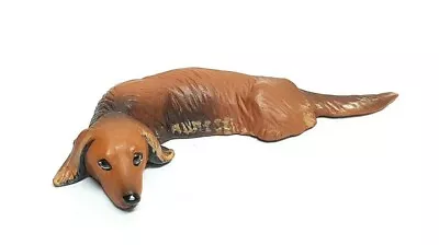 Kaiyodo Choco Egg Pet 1 MINIATURE DACHSHUND Brown Dog Animal Figure Chocoq • £4.62