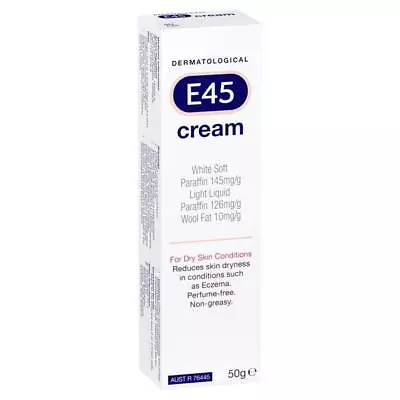 E45 Dermatological Cream 50g  • $17.35