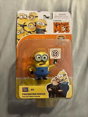 Despicable Me 3: Protesting Minion 2  Collectible Figure NIB SEALED • $8.99