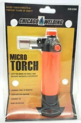 Chicago Welding 42099 Micro Torch Pinpoint Flame Of 2000 Degrees F. • $12.99