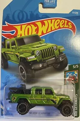 2020 Jeep GLADIATOR Hot Wheels Mattel Collectible Toy Car Truck MONSTER Racing A • $7.99