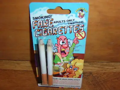 Fake Smoking Cigarettes X2. Does Not Contain Tobacco. For Adults Only. • £3.99