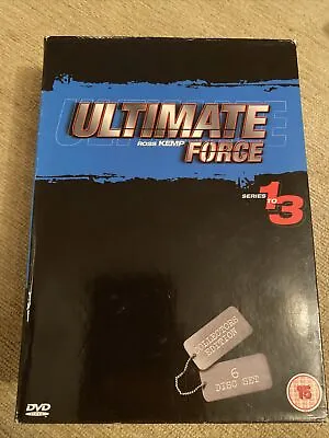 Ultimate Force: Series 1-3 DVD Ross Kemp Lawrence (DIR) Cert Tc Amazing Value • £3.80