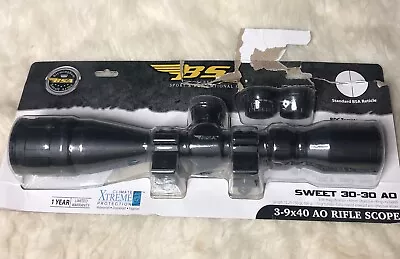 BSA 3 - 9 X 40 RIFLE SCOPE SWEET 30-30 AO/ Read Description • $55