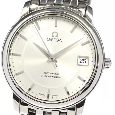 OMEGA De Ville Prestige 4500.31 Date Silver Dial Automatic Men's Watch_793517 • $1487.04