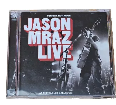 JASON MRAZ LIVE - TONIGHT NOT AGAIN (CD & DVD Set 2004 Elektra) 62936-2 • $1.50