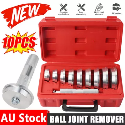 10PCS Wheel Bearing Race Seal Bush Driver Tool Set Garage Bushing Kit Aluminium • $37.95