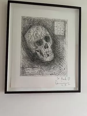 Damien Hirst Skull Sketch • £2000