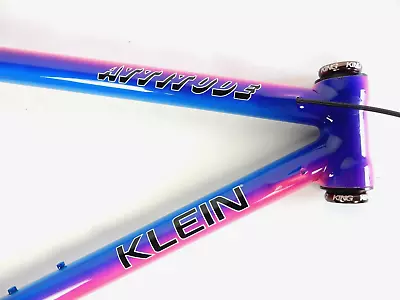 Vintage 1990 Klein Attitude Mountain Bike Frame #73 Rare • $1250