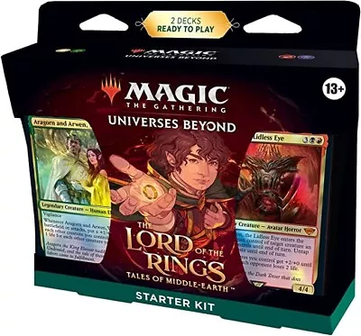 Starter Kit 2 Decks Lord Of The Rings Tales Of Middle Earth LTR MTG • $19.98