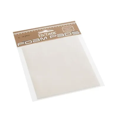 £2.25 • Buy Hi Tack Sticky Foam Pads 3mm-7mm Square White / Black Double Sided Adhesive
