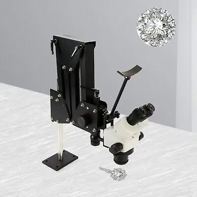 Microscope Micro Inlaid Mirror Multi-Directional Micro-Setting With Stand 7X-45X • $280.26