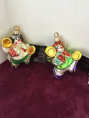 2001 Polonaise AP1301 (Little Tops - Clowns) Ornaments  New • $45